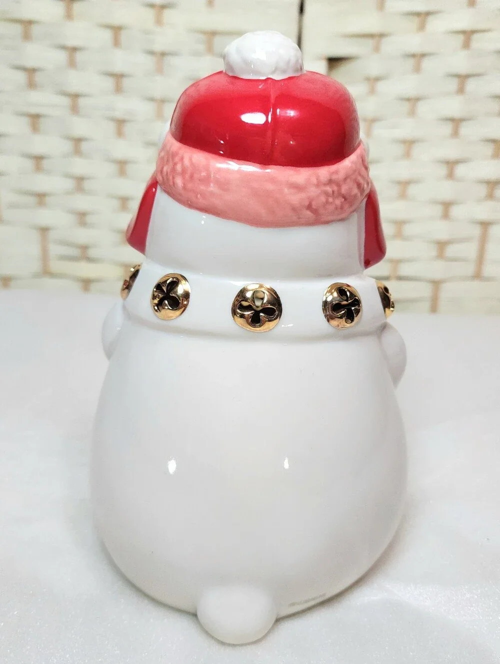 Lenox Color Changing Christmas Bear Porcelain Figure 7